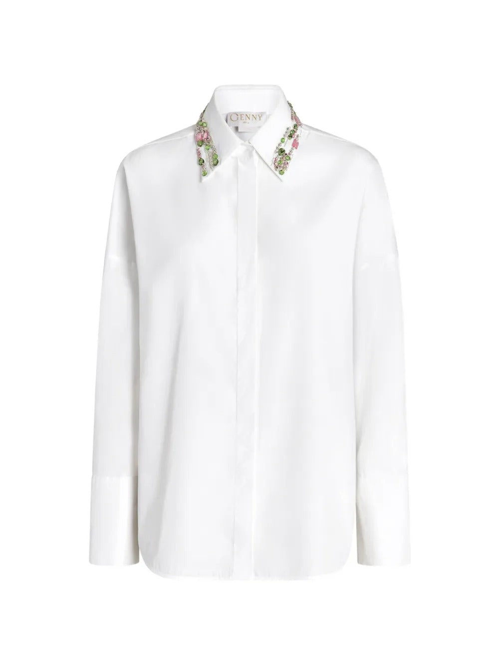 Embellished collar shirt-GENNY-Verso