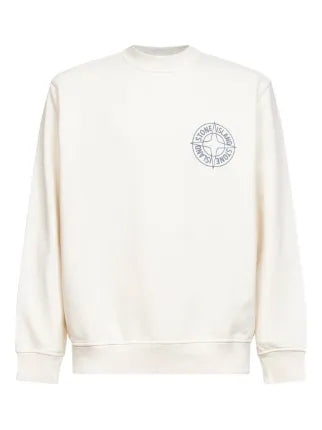 Embossed logo sweatshirt-STONE ISLAND-Verso