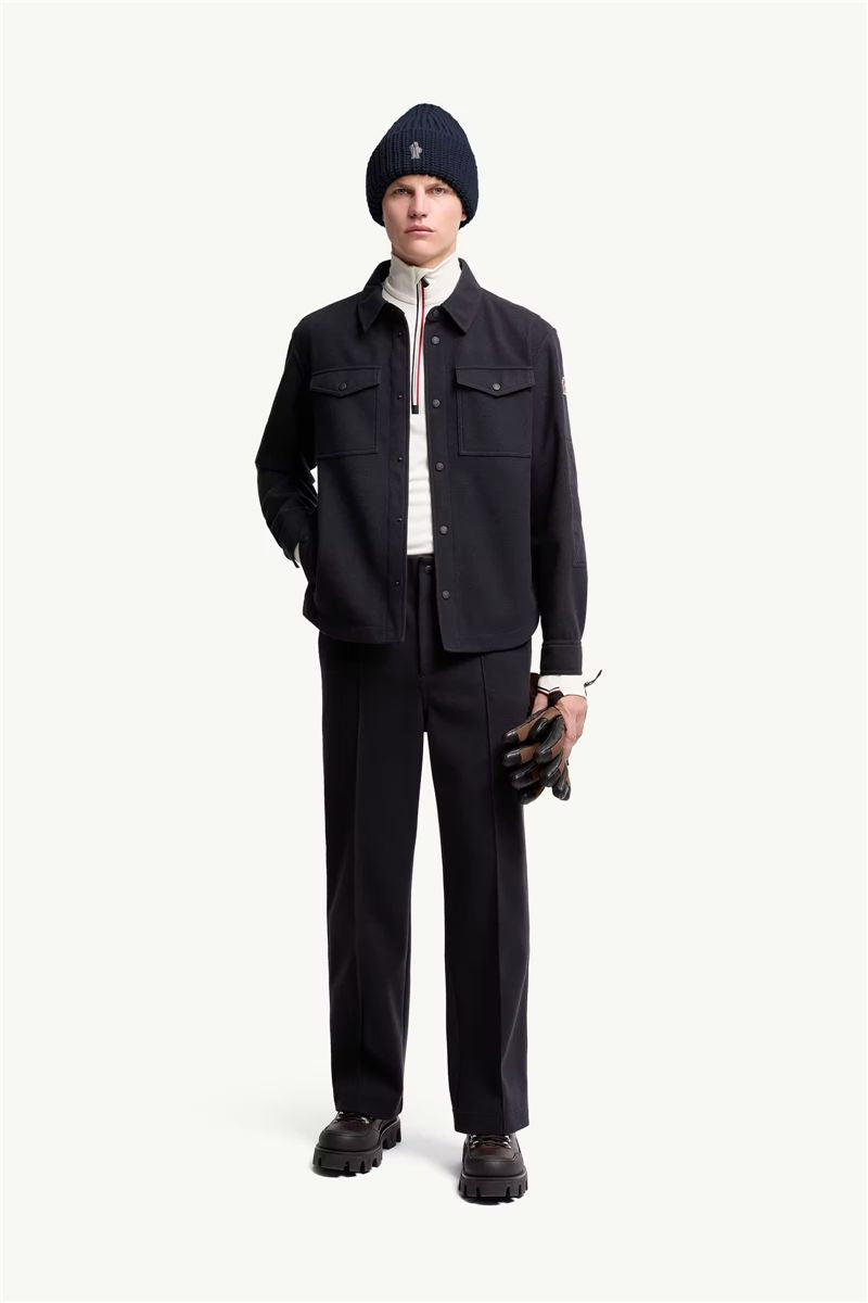 Embossed logo track pants-MONCLER-Verso