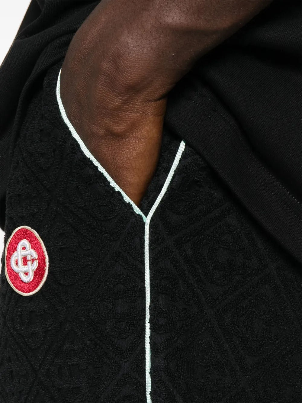 Embroidered-logo Straight-leg Trousers-CASABLANCA-Verso