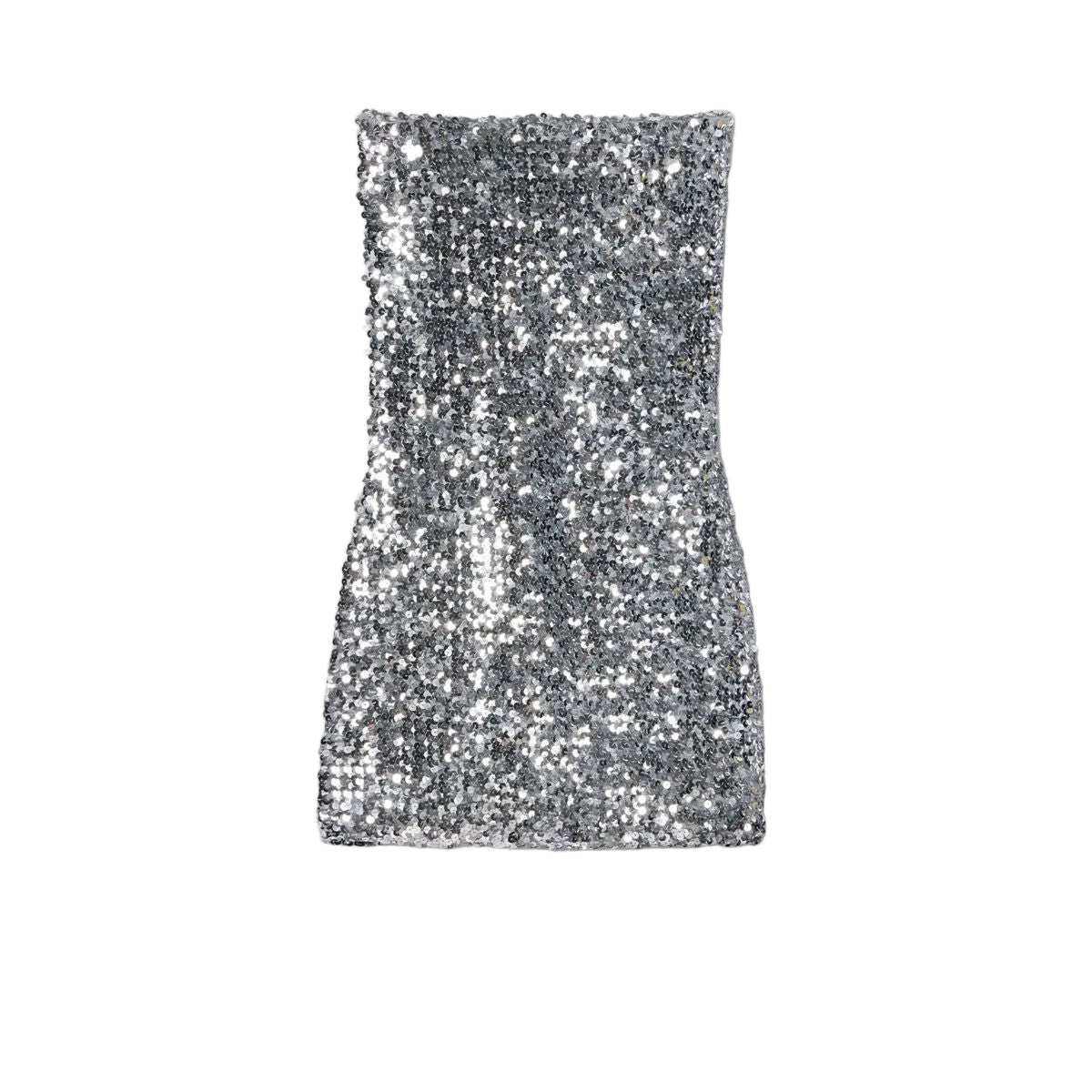 Embroidered sequin elastic fabric dress-GUCCI-Verso