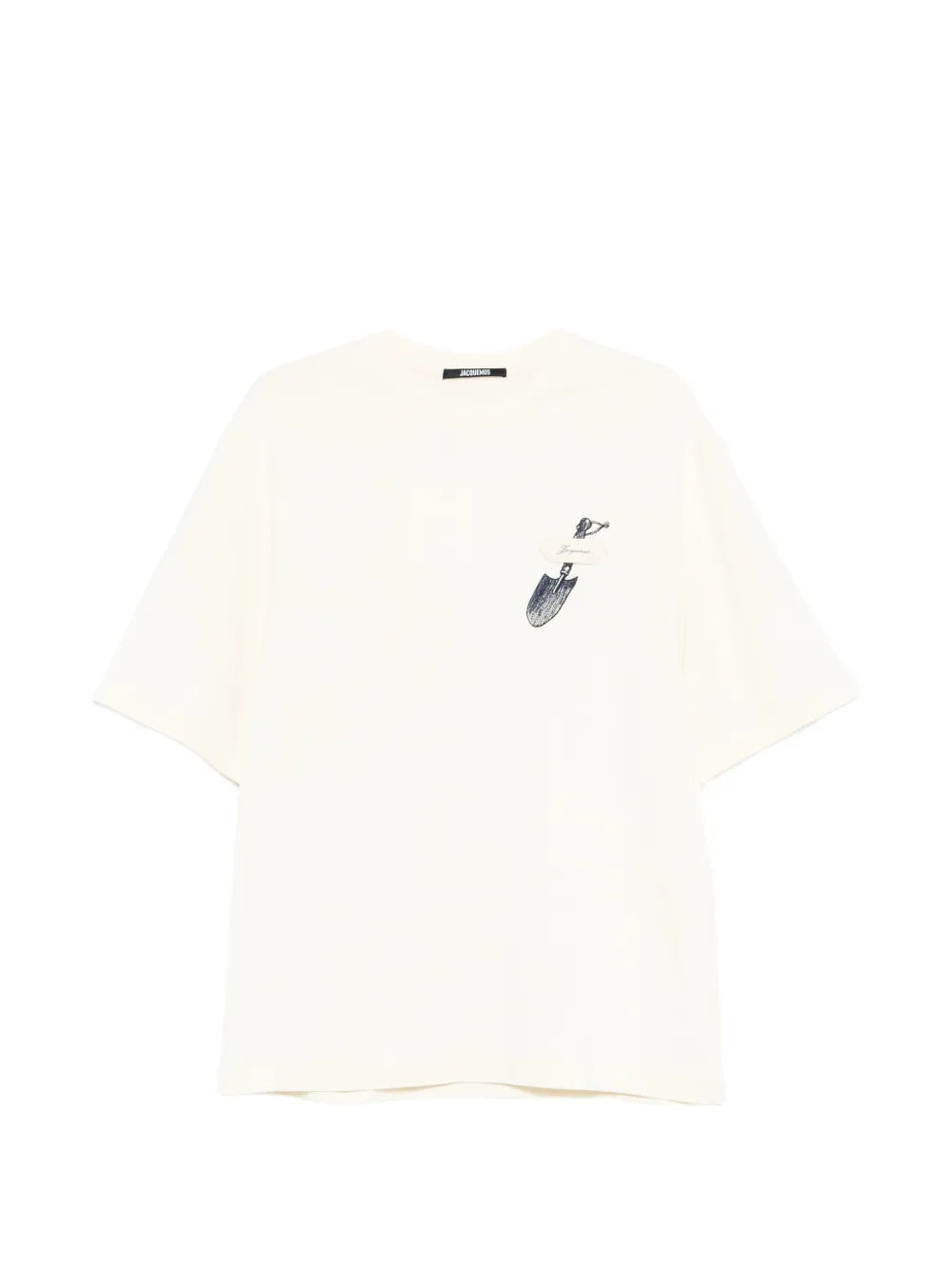 Embroidered shovel t-shirt-JACQUEMUS-Verso