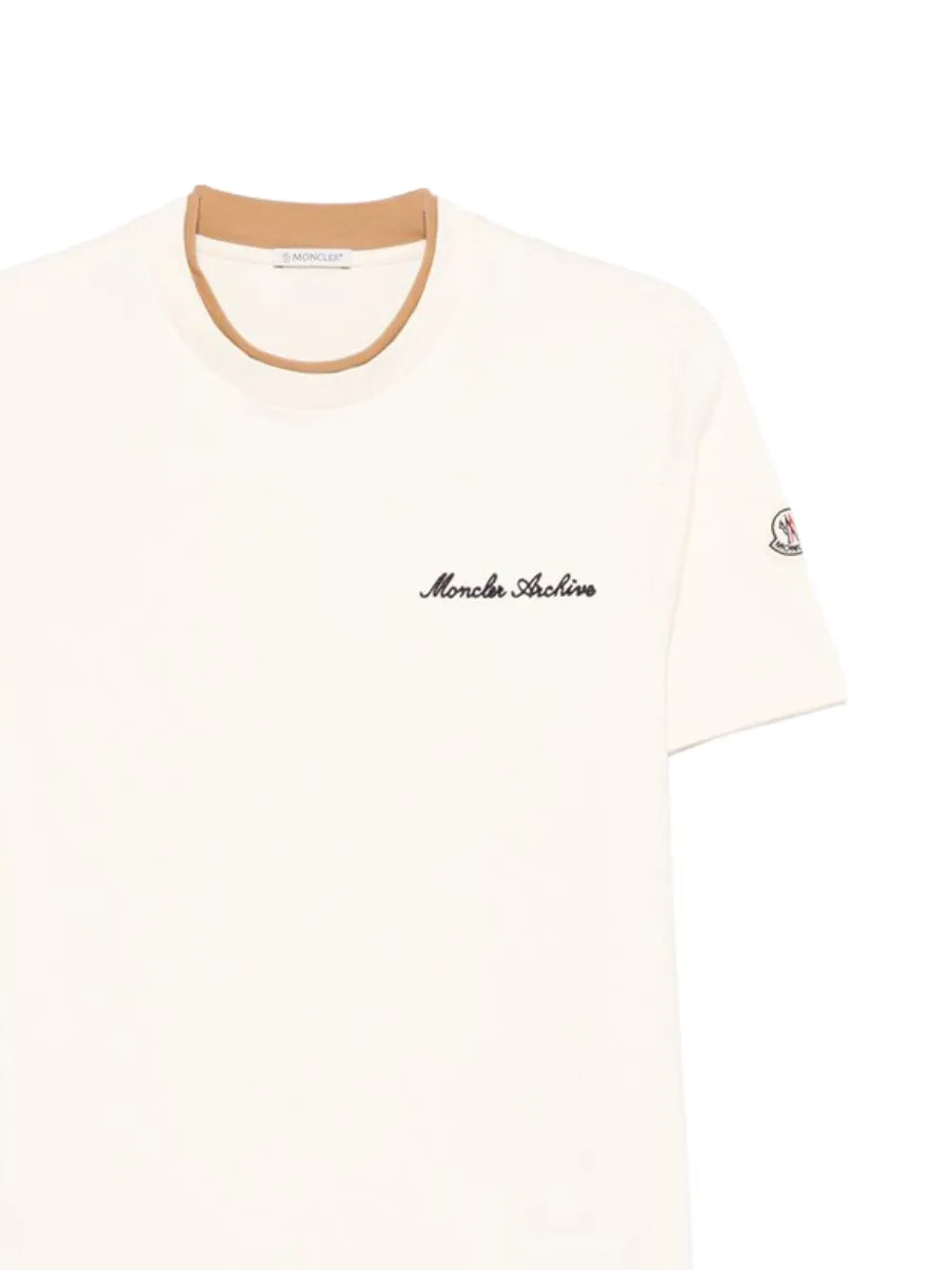 Embroidered t-shirt-MONCLER-Verso