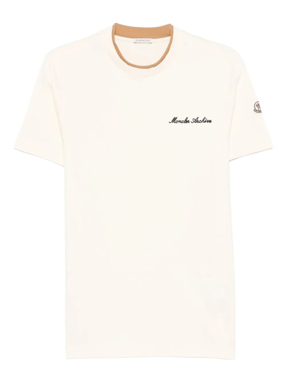Embroidered t-shirt-MONCLER-Verso
