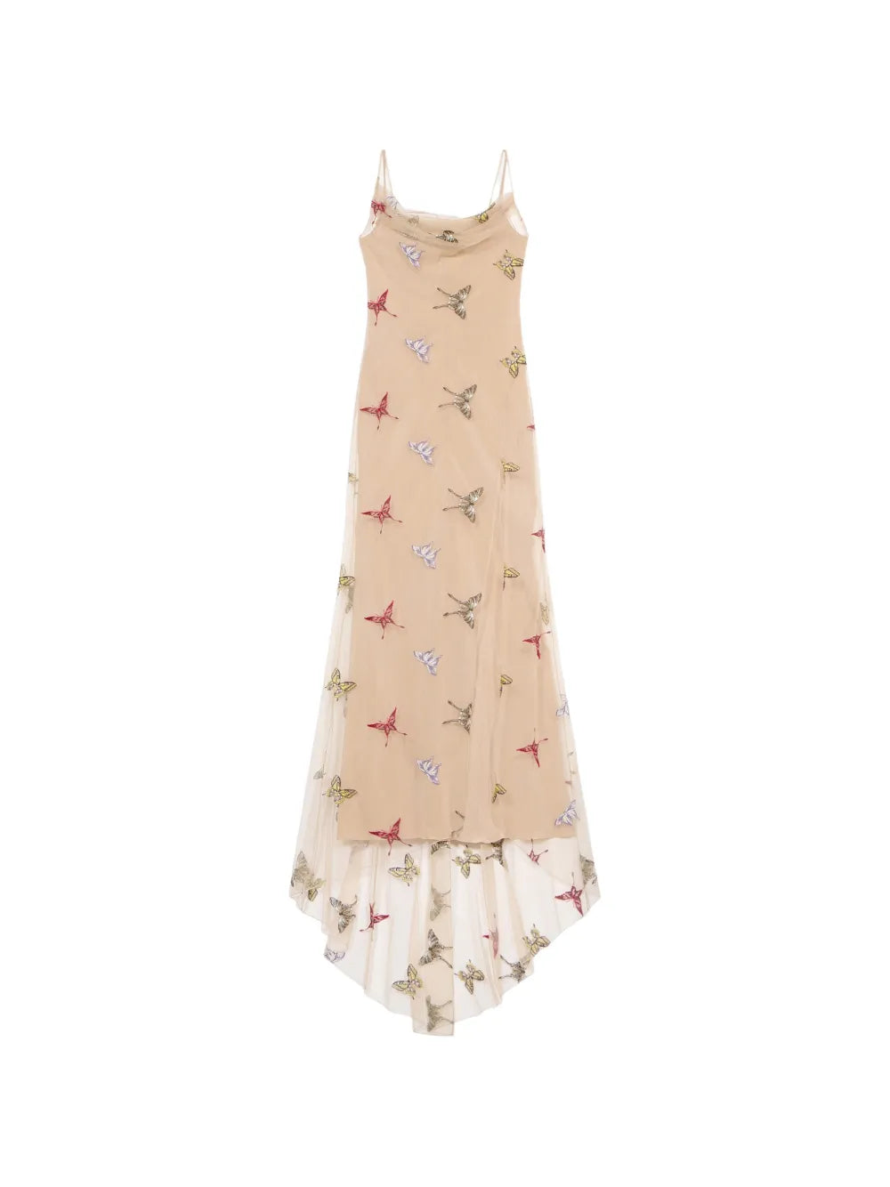 Embroidered tulle maxi dress-BLUMARINE-308199-40-Verso