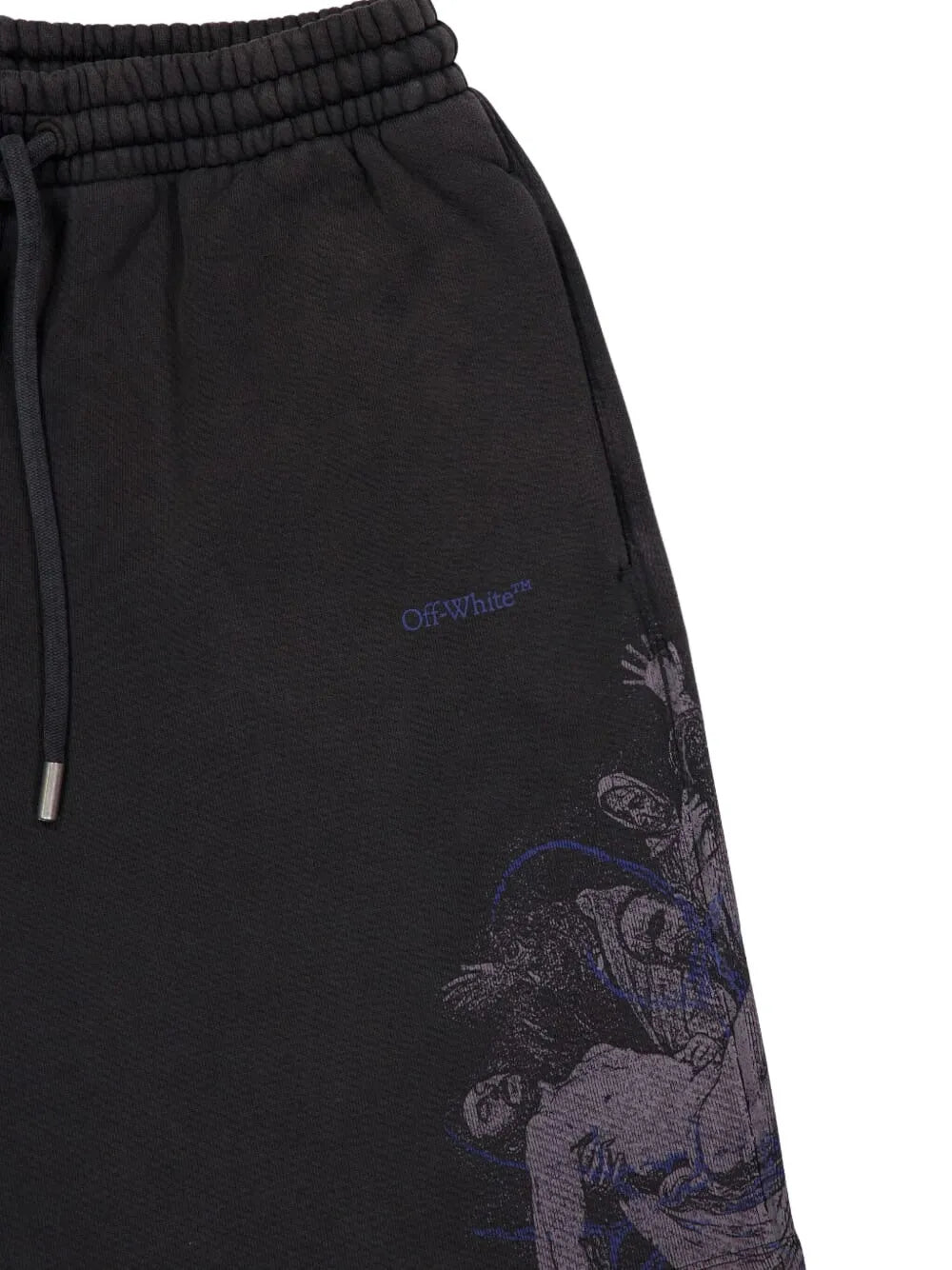 Embroidery track shorts-OFF-WHITE-Verso