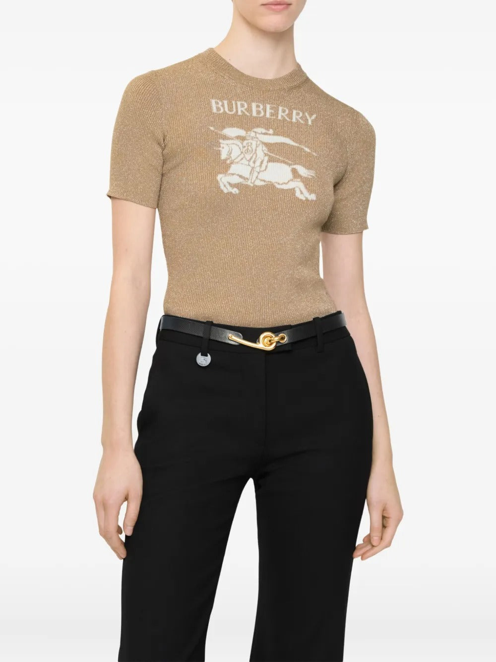 Equestrian knight t-shirt-BURBERRY-Verso