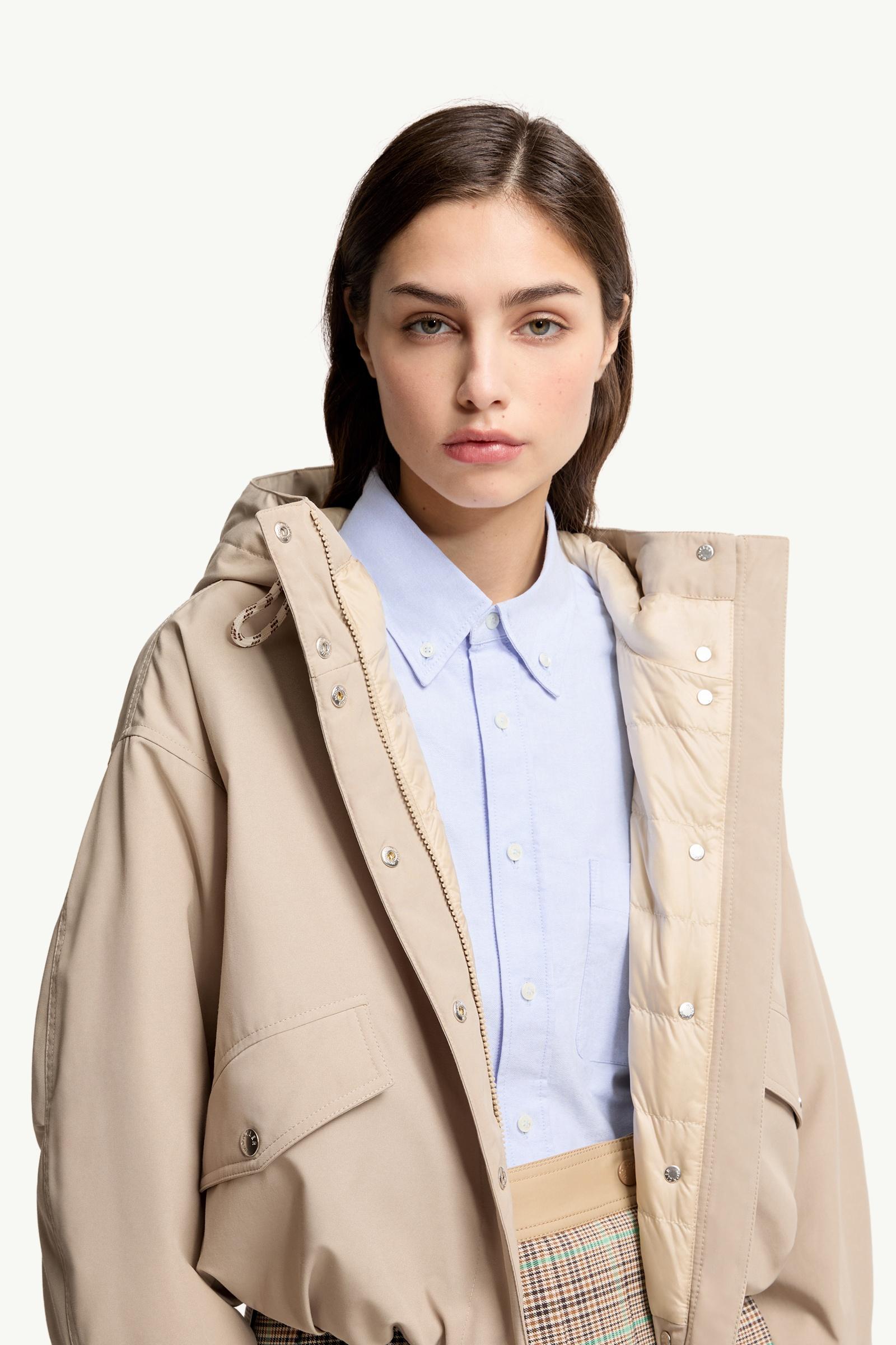 Eucalyptus Hooded Jacket-MONCLER-Verso