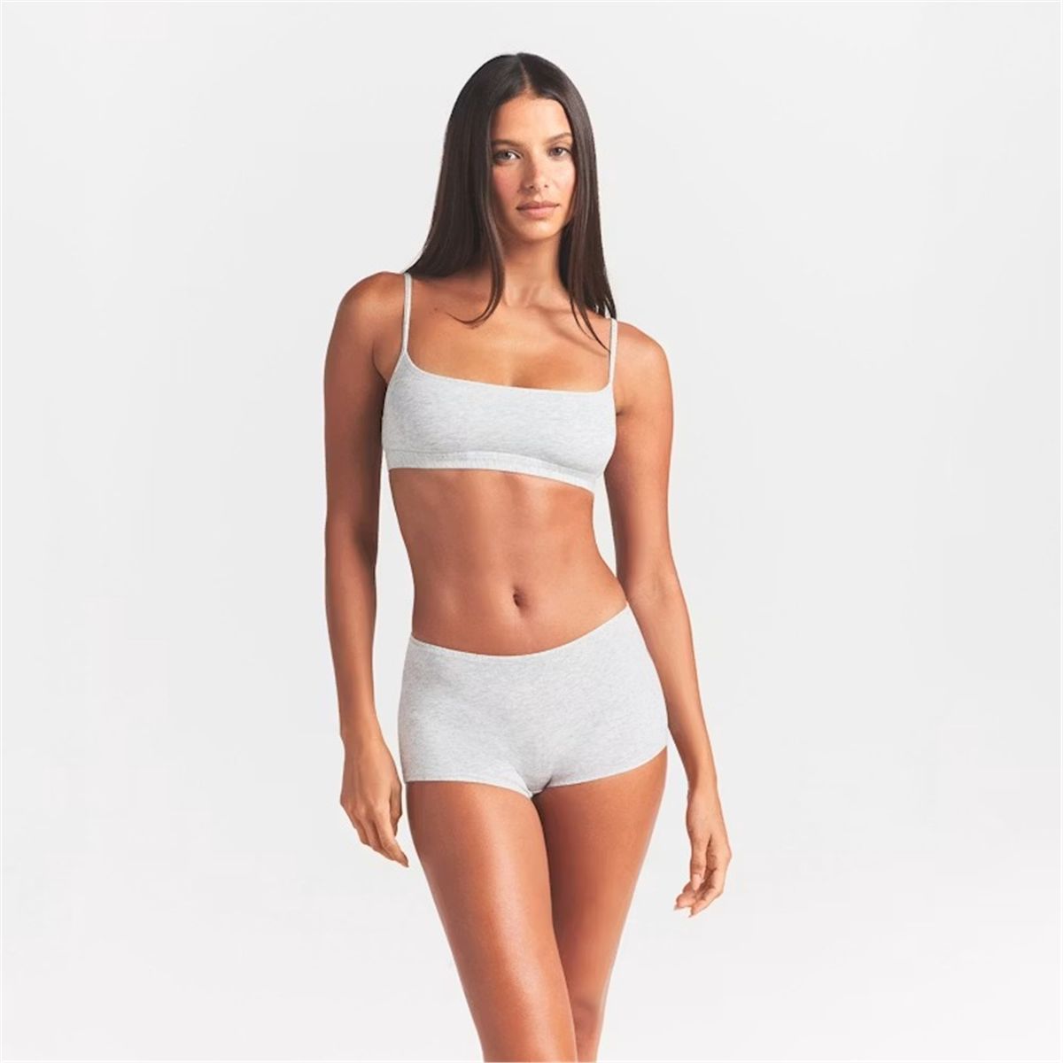 Everyday cotton scoop bralette-SKIMS-Verso