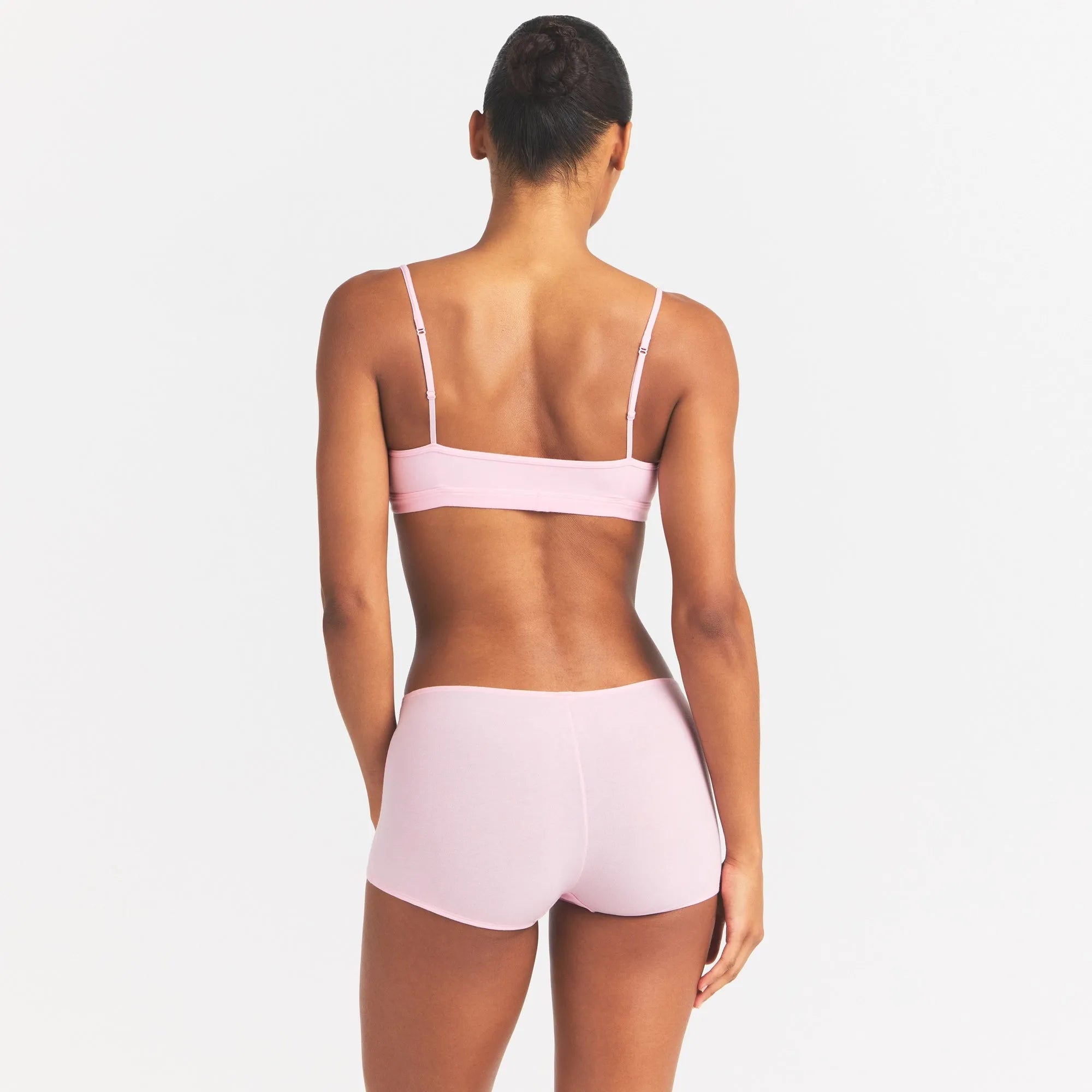 Everyday Cotton Scoop Bralette-SKIMS-Verso
