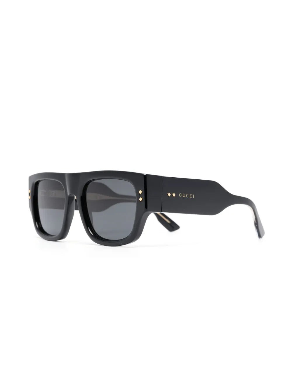 Eyewear stud square-frame sunglasses-GUCCI-Verso
