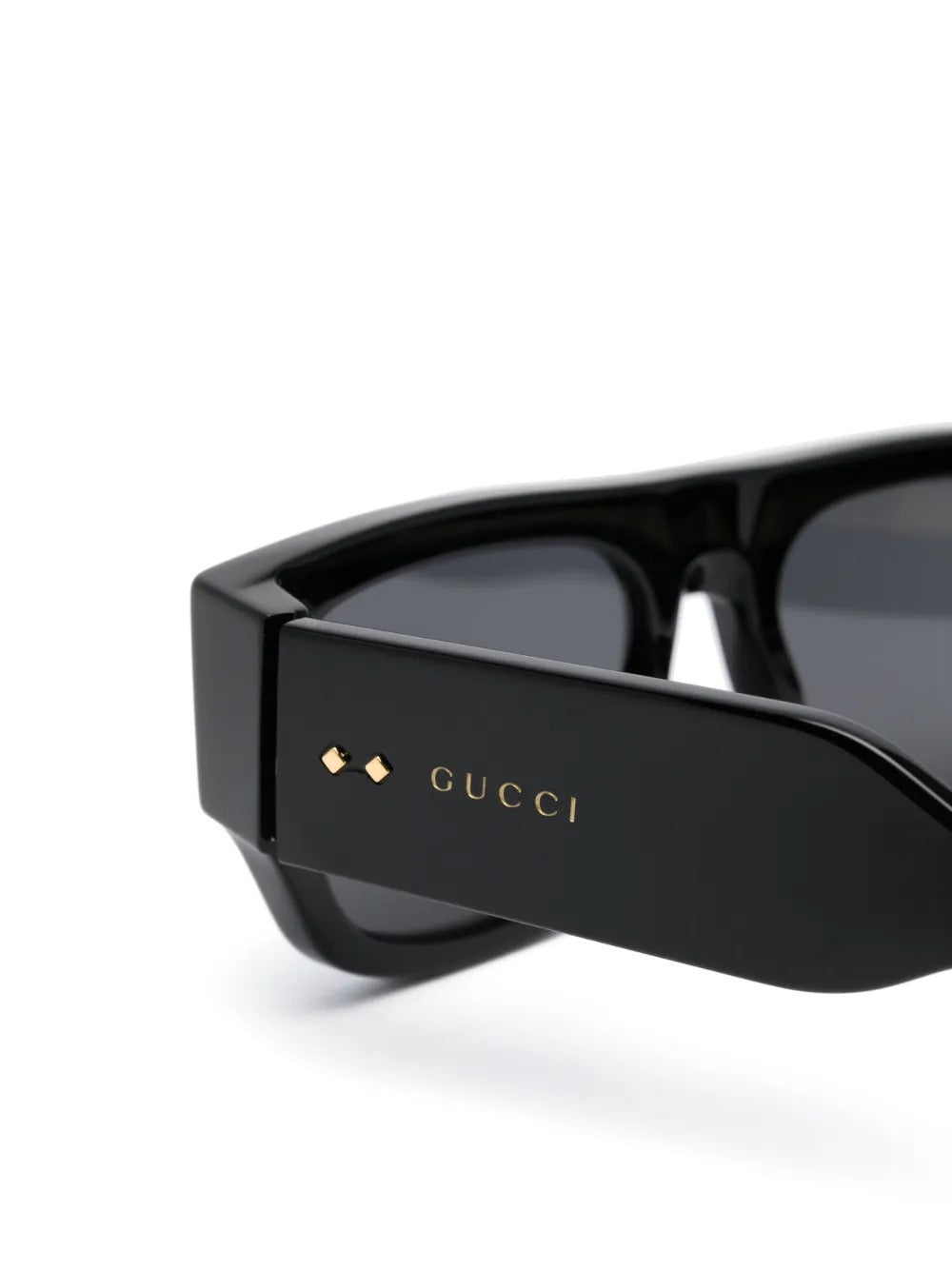 Eyewear stud square-frame sunglasses-GUCCI-Verso