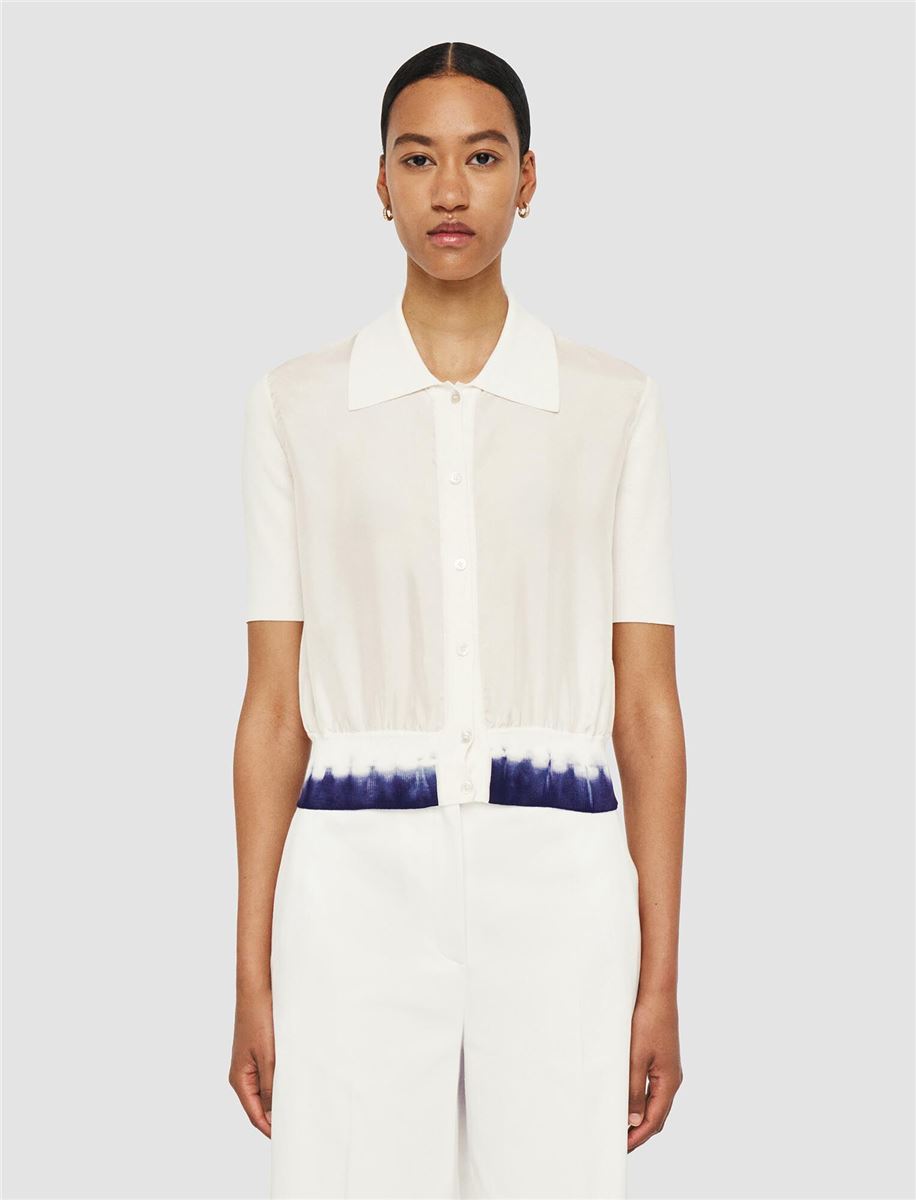 KNIT & WOVEN CARDIGAN - JOSEPH - Verso
