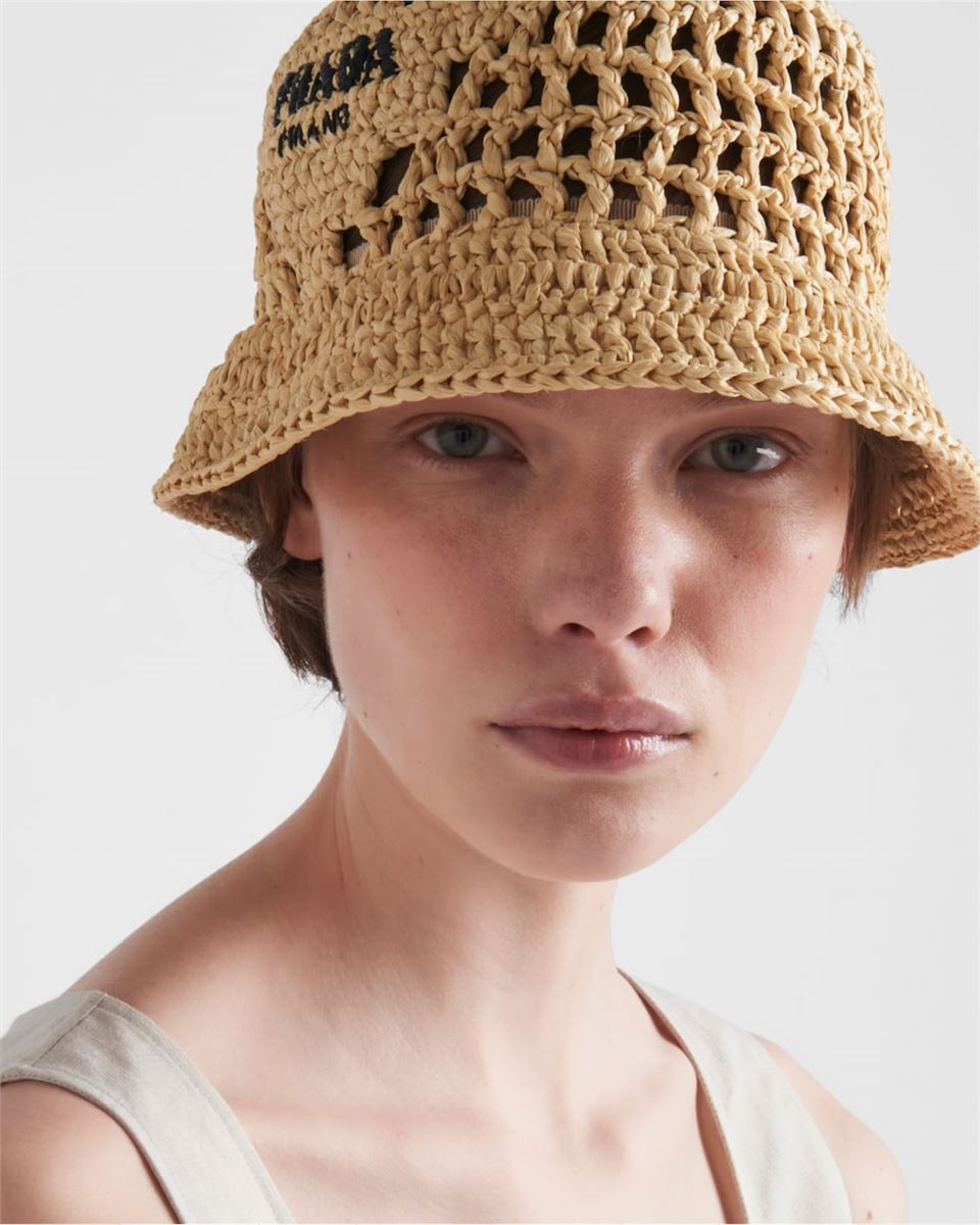CROCHET BUCKET HAT -  PRADA -  Verso