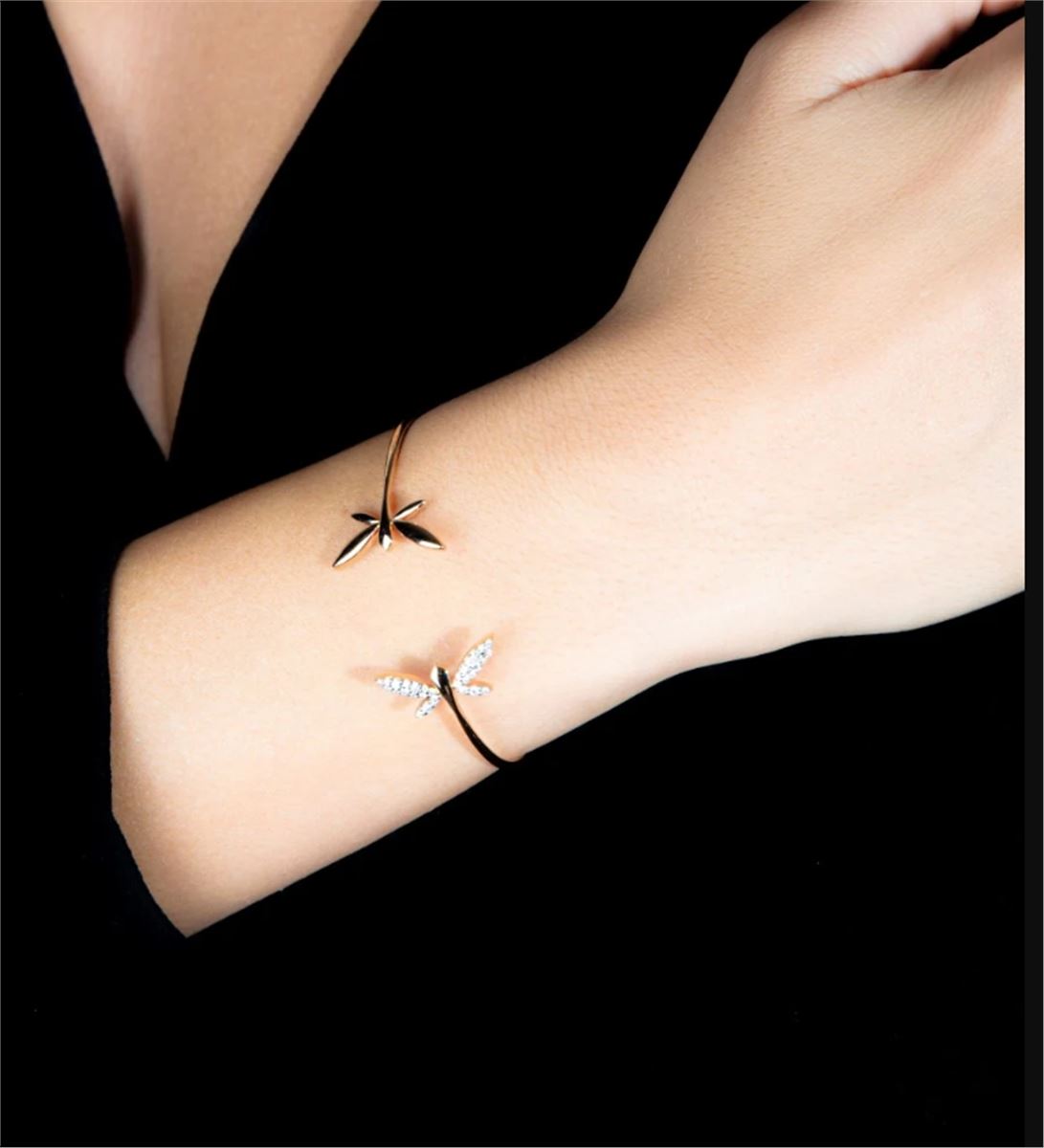 DOUBLE DRAGONFLY BRACELET - ANAPSARA - Verso