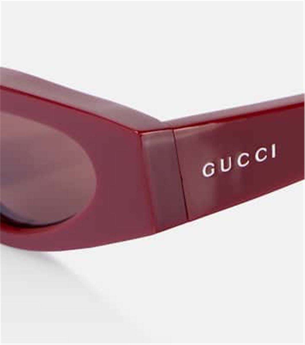 LOGO CAT-EYE SUNGLASSES -  GUCCI -  Verso