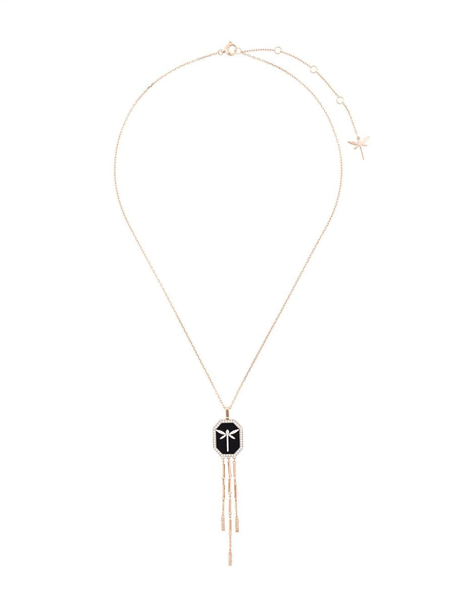 NECKLACE WITH DRAGONFLY - ANAPSARA - Verso