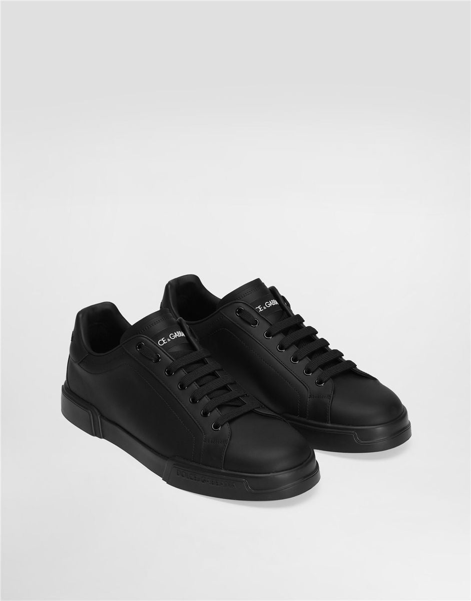 Portofino light sneaker in calfskin-DOLCE&GABBANA-Verso