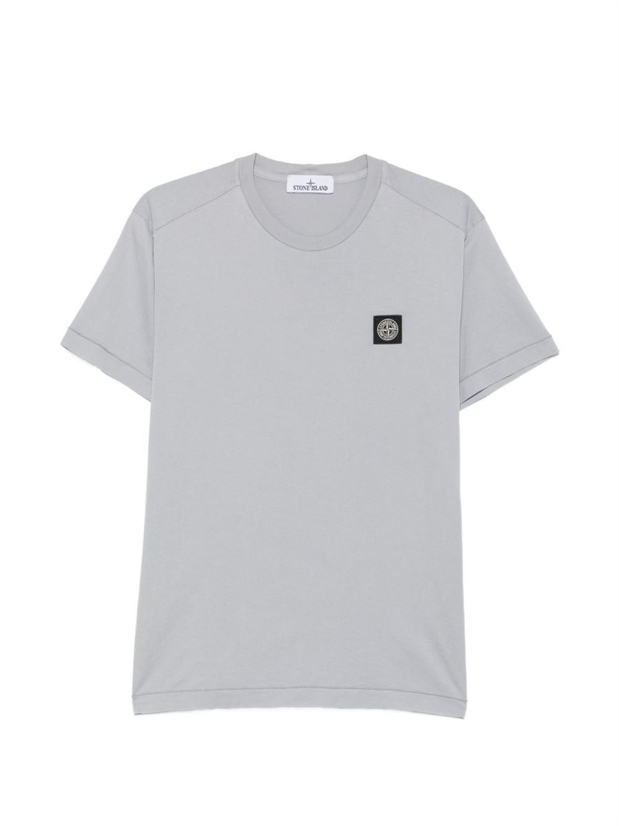 Slim-fit t-shirt with compass patch