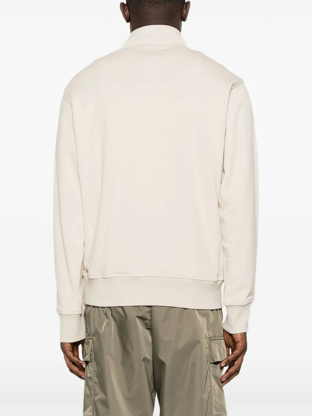 Half-zip logo-patch sweatshirt-MOOSE KNUCKLES-Verso