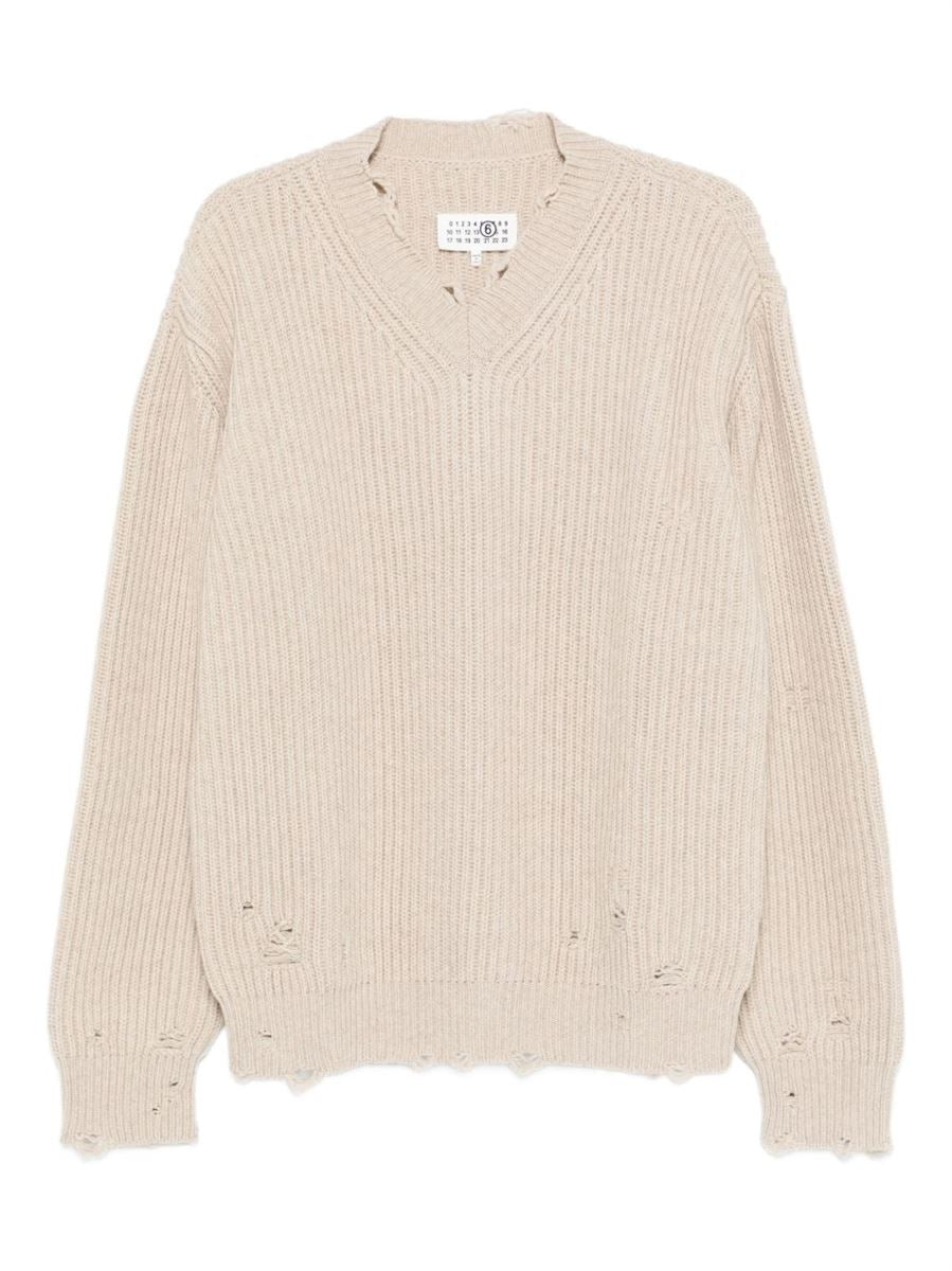 V-neck sweater