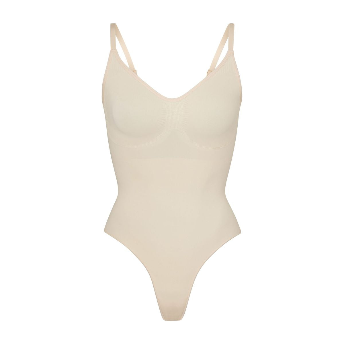 Seamless sculpt thong bodysuit-SKIMS-312813-XXS-Verso