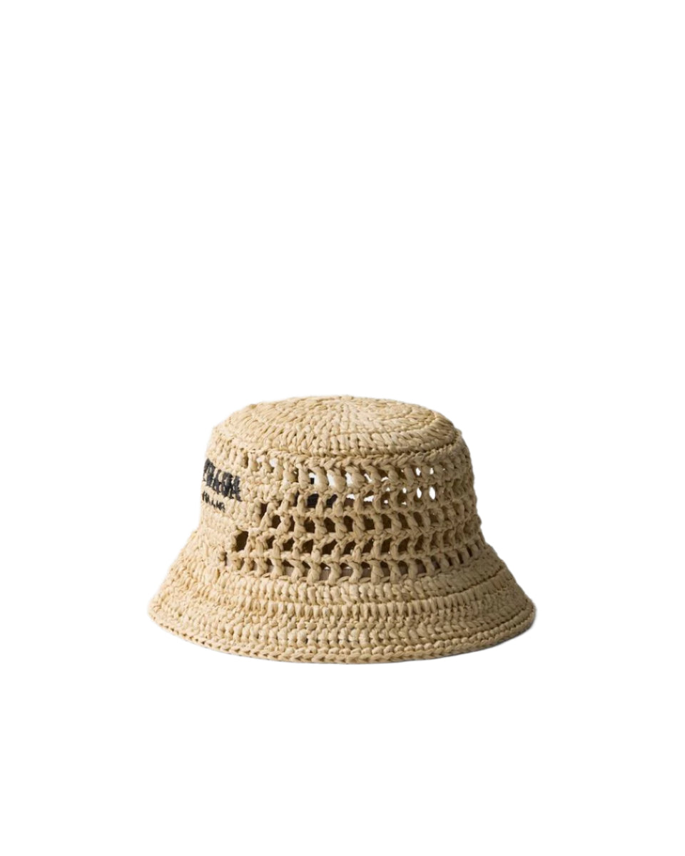 CROCHET BUCKET HAT -  PRADA -  Verso