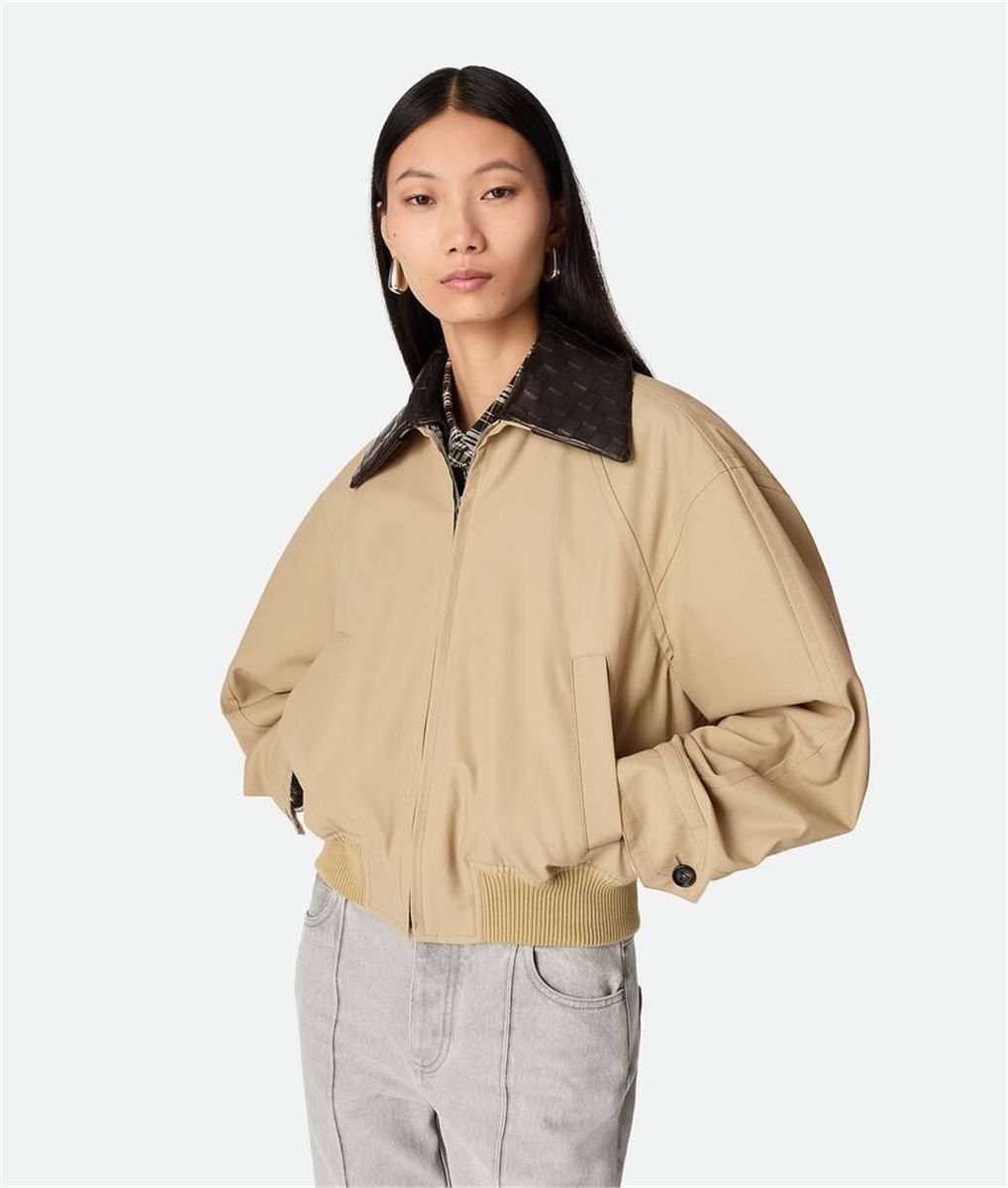 COTTON TWILL BLOUSON