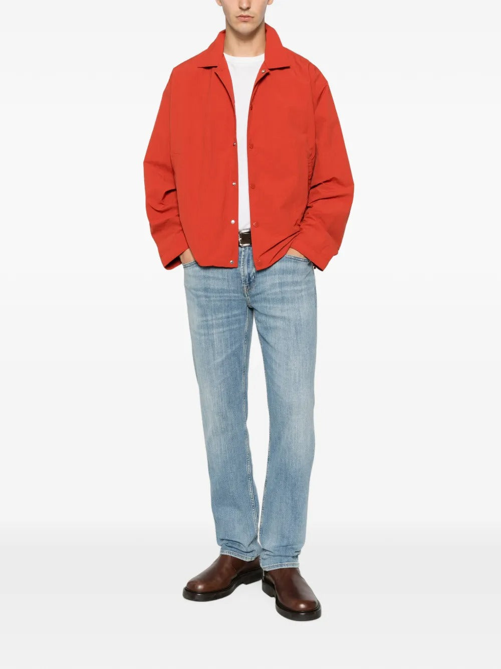 7 for all mankind faded-effect logo-patch jeans-7FAM-Verso