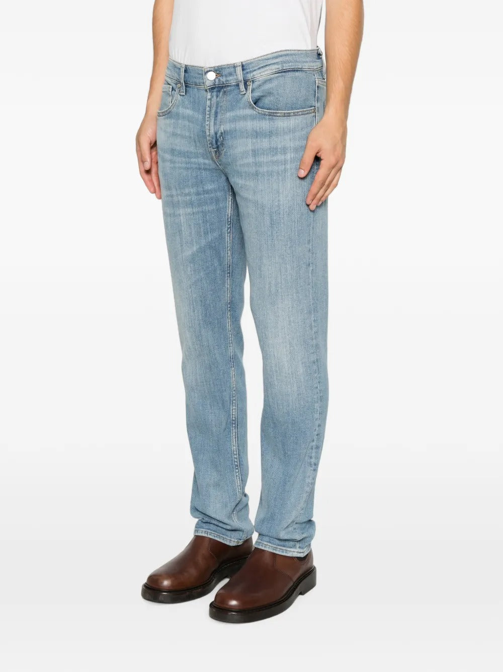 7 for all mankind faded-effect logo-patch jeans-7FAM-Verso