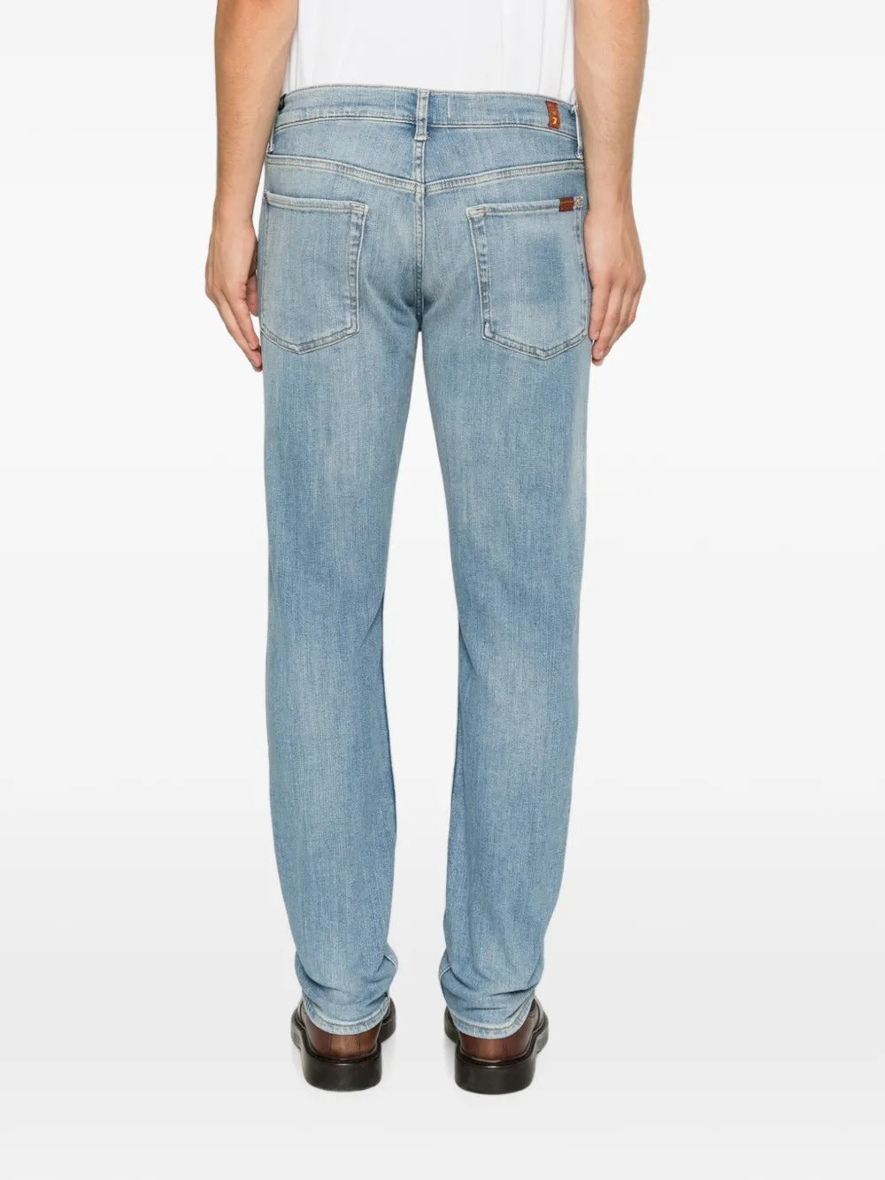 7 for all mankind faded-effect logo-patch jeans-7FAM-Verso