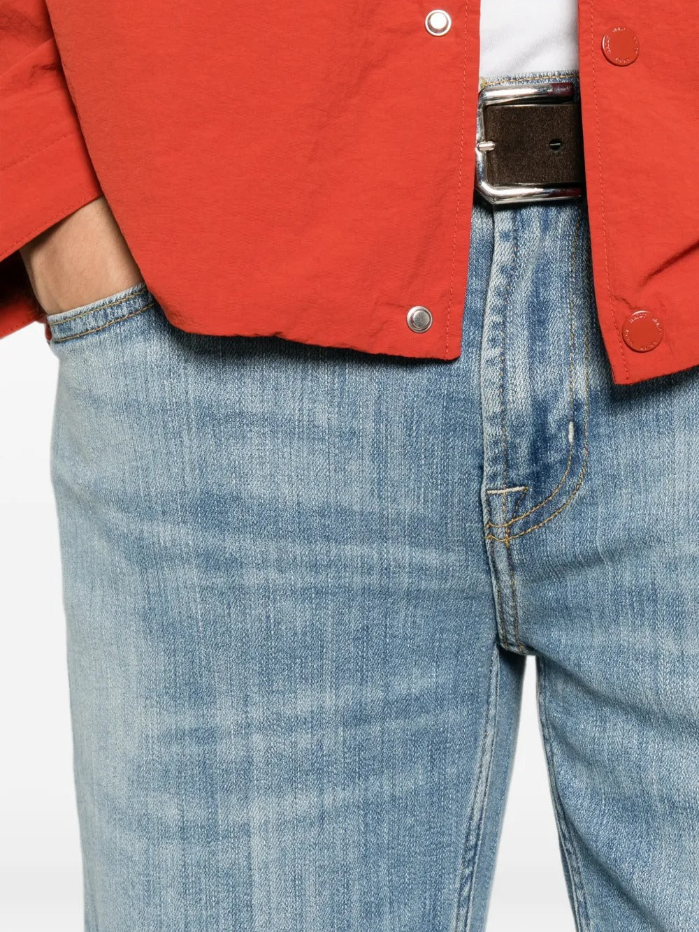 7 for all mankind faded-effect logo-patch jeans-7FAM-Verso