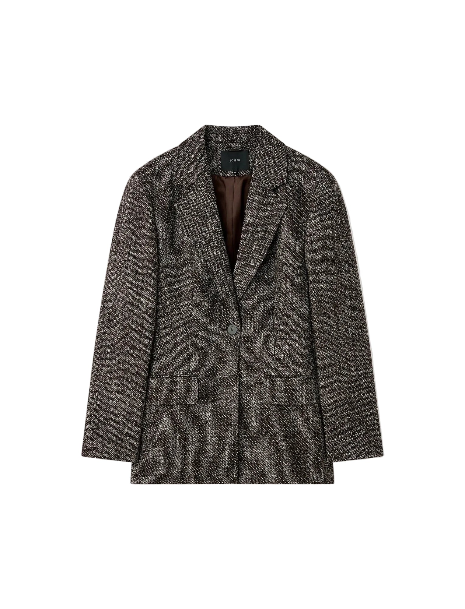 Fallon textured tailoring wool jacket-JOSEPH-304706-38-Verso