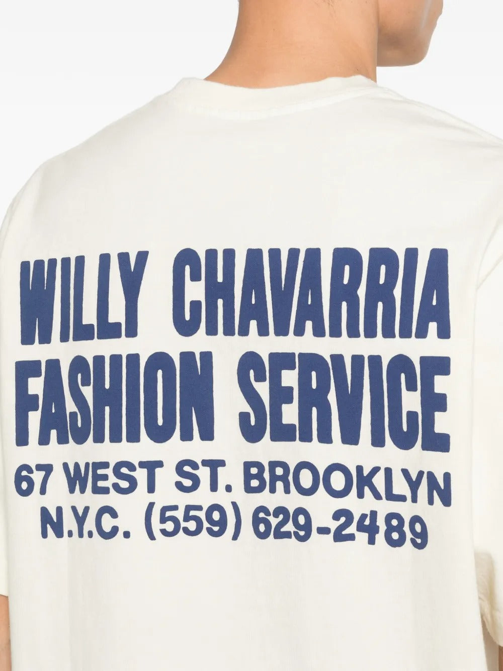 "Fashion Services" Standard Tee-WILLY CHAVARRIA-Verso