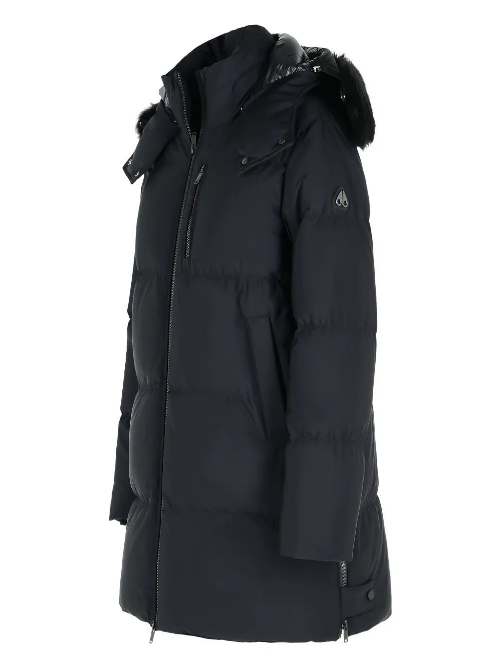 Faux fur-trim hooded jacket-MOOSE KNUCKLES-Verso