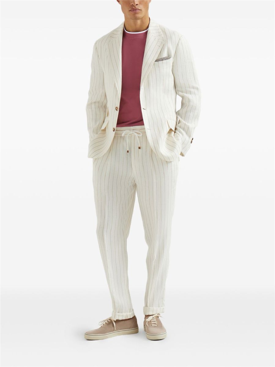 Faux-layered cotton t-shirt-BRUNELLO CUCINELLI-Verso