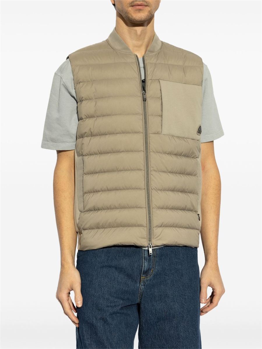 QUILLTED VEST - MOOSE KNUCKLES - Verso