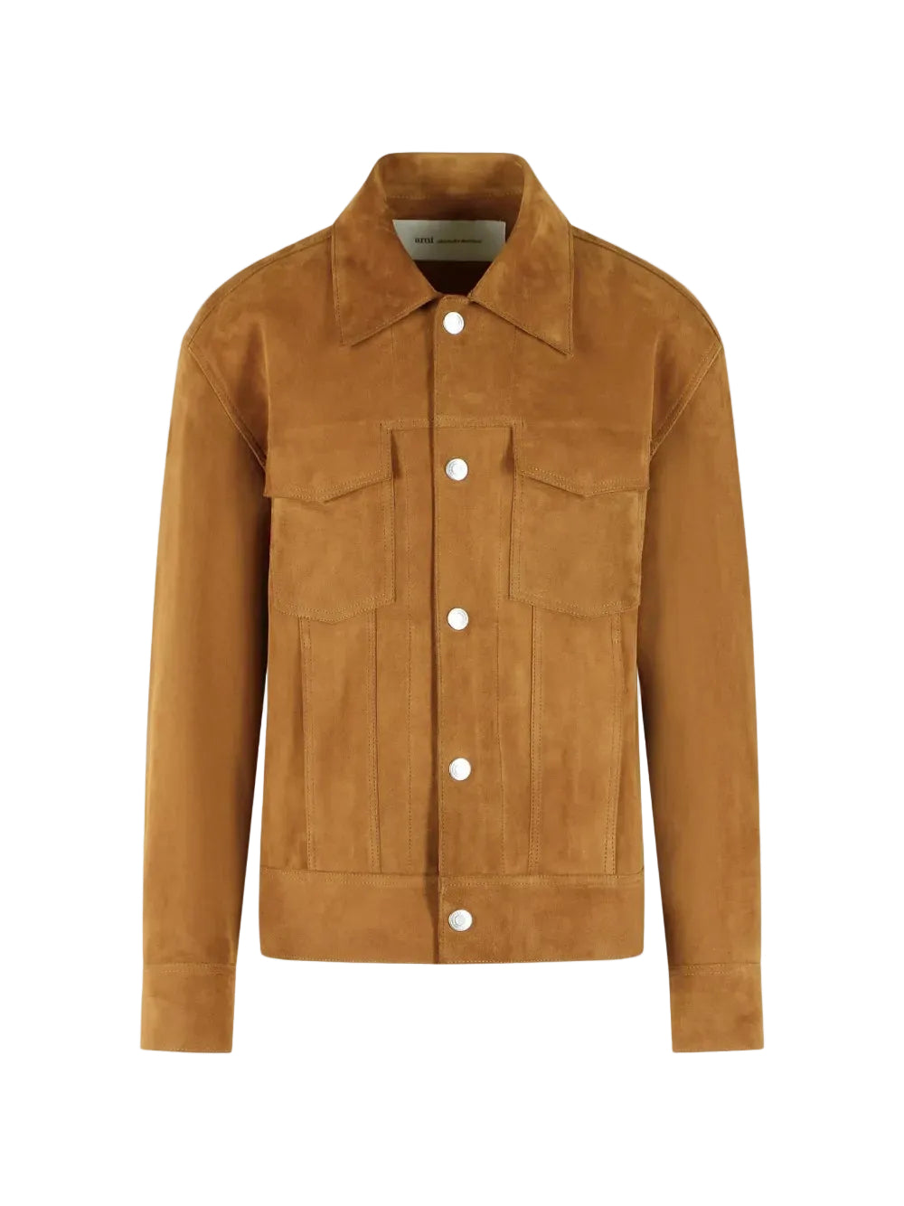 De coeur goatskin leather jacket-AMI-312074-S-Verso