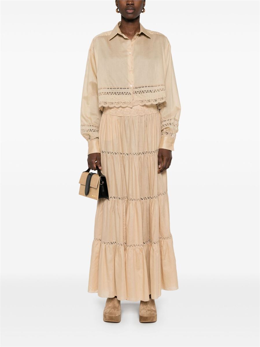 FLORAL-EMBROIDERY SHIRT -  ERMANNO SCERVINO -  Verso