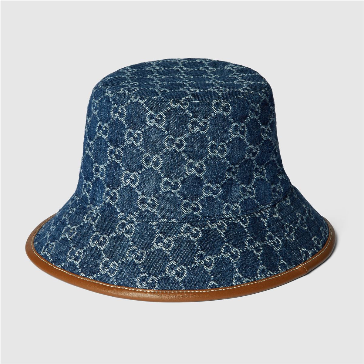 GG DENIM BUCKET HAT -  GUCCI -  Verso
