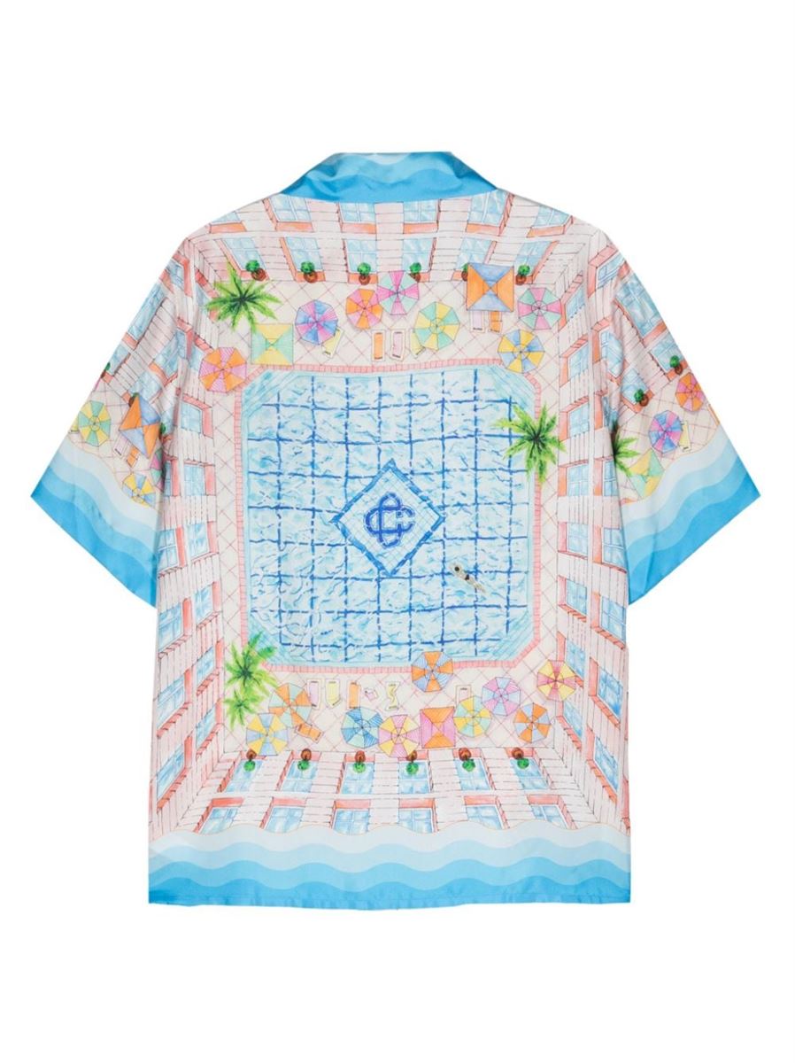 LE PLONGEON SILK SHIRT CASABLANCA
