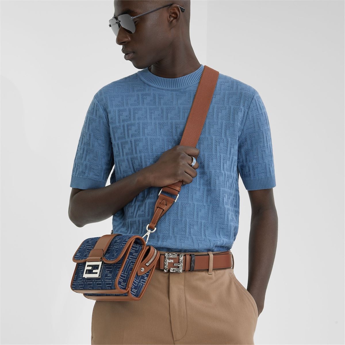 FF COTTON PULLOVER-FENDI-Verso