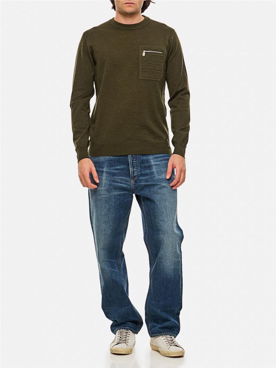 FF-PATTERN SWEATER-FENDI-Verso