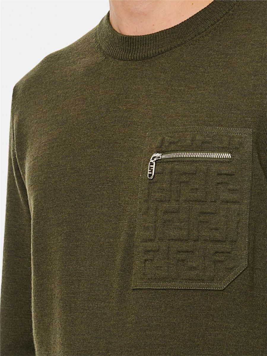 FF-PATTERN SWEATER-FENDI-Verso