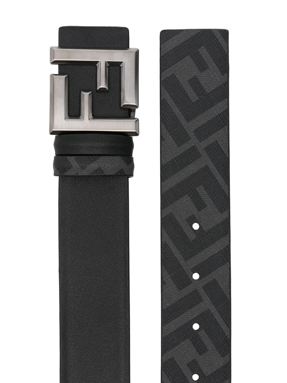 FF Squared Reversible belt-FENDI-Verso