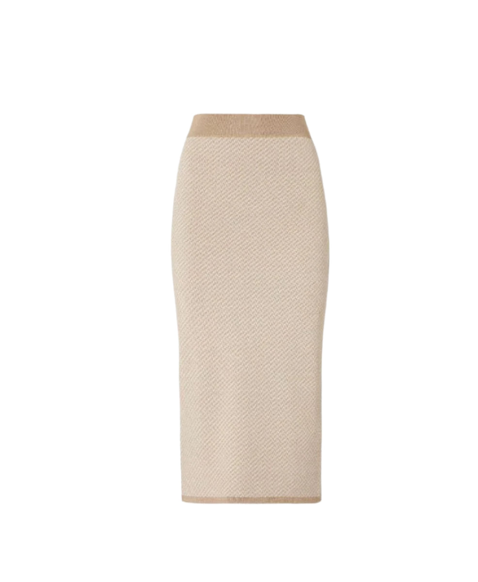 FF WOOL AND SILK SKIRT - FENDI - Verso