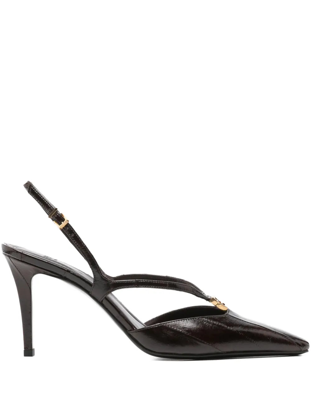 Ffold slingback pumps-FENDI-Verso