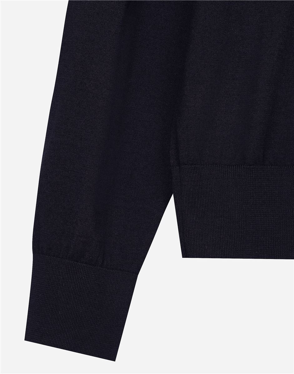 Fine-knit sweater-DOLCE & GABBANA-Verso