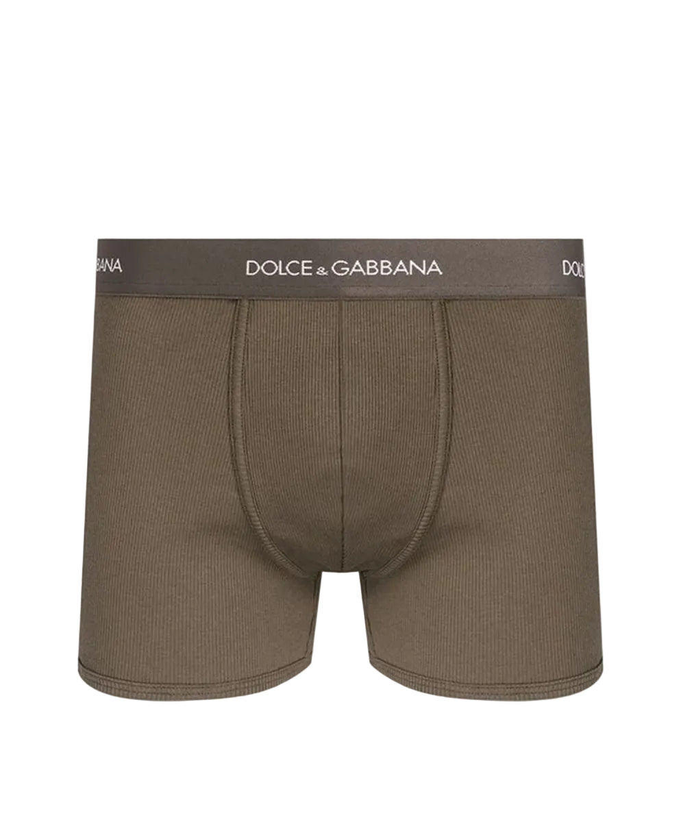 Fine-rib regular cotton boxers-DOLCE&GABBANA-307682-3-Verso