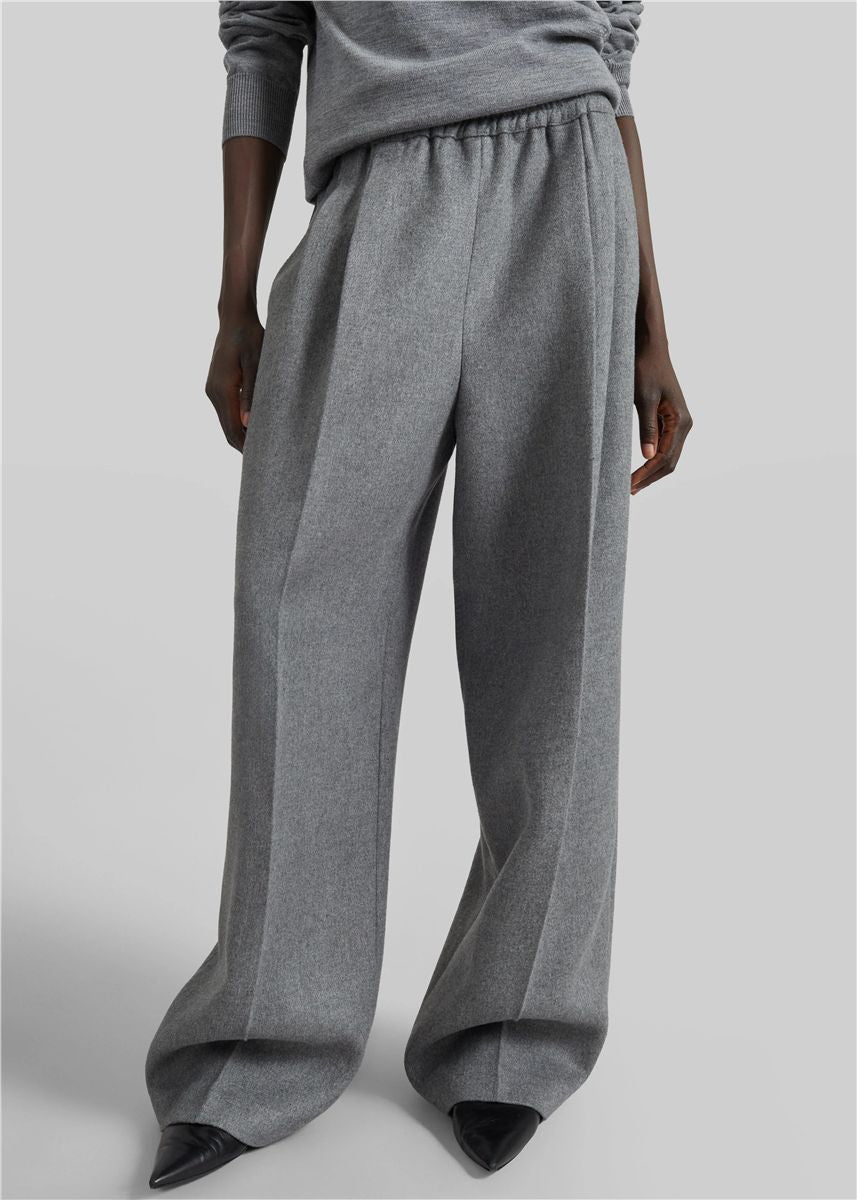 Finn elastic pleated pants-THE FRANKIE SHOP-Verso